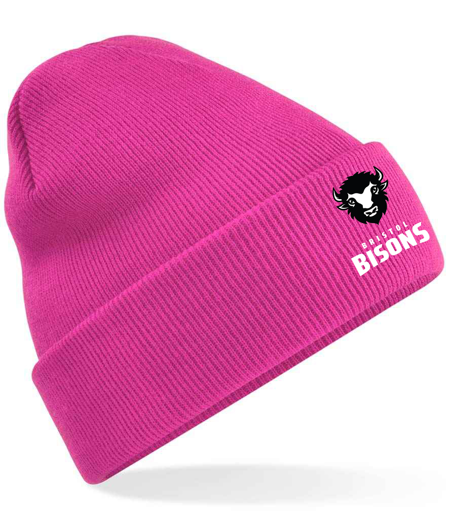 Bristol Bisons RFC Cuffed Beanie