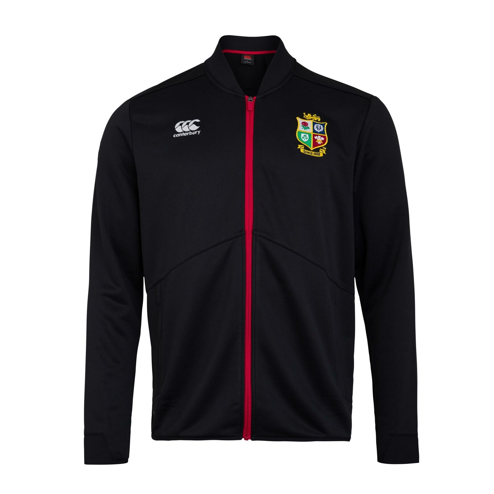 Canterbury Lions Mens Track Jacket - Black