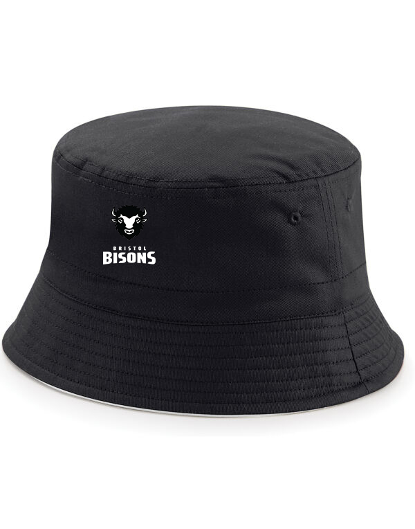 Bristol Bisons Reversible Bucket Hat - Black