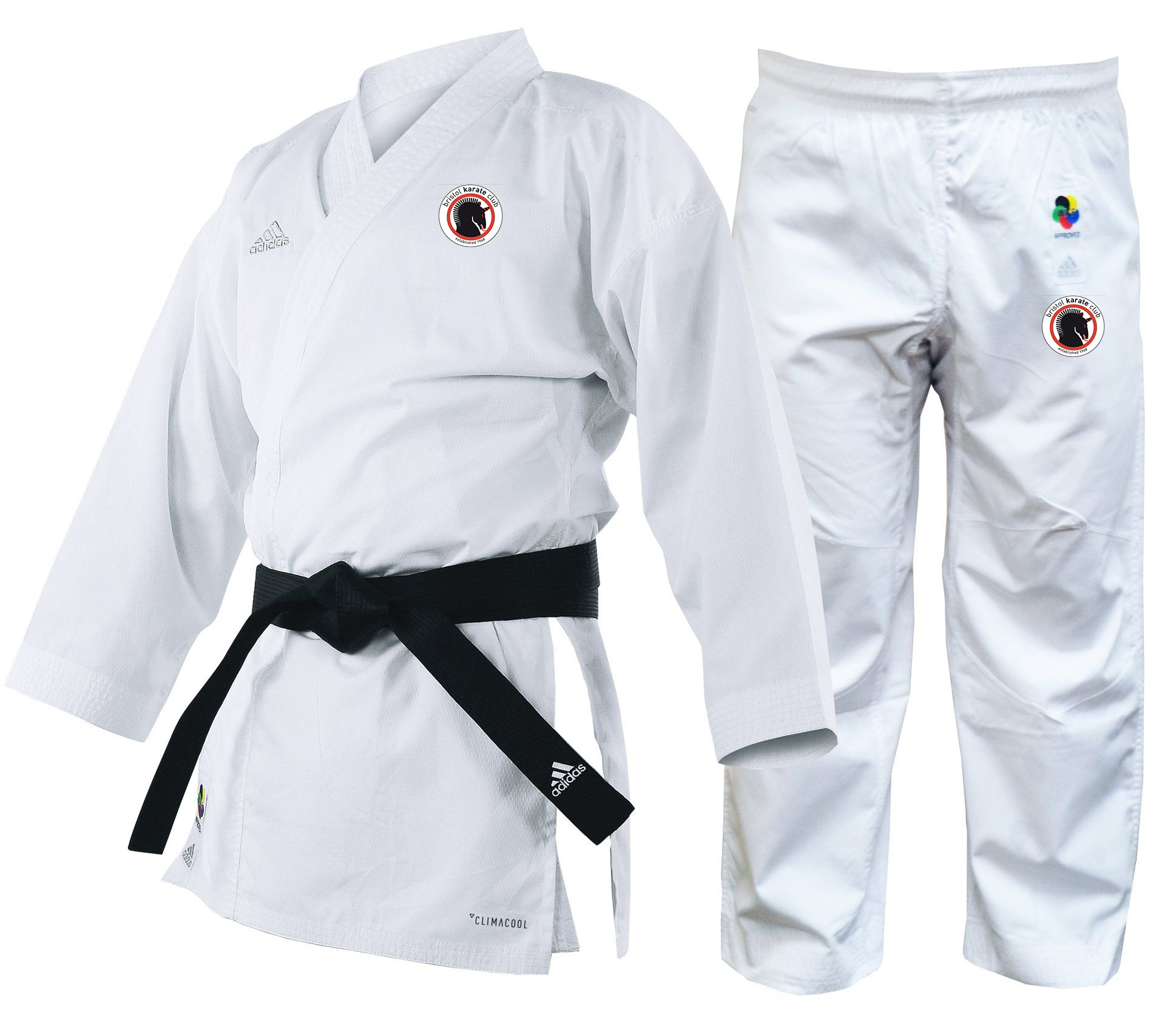BKC ADIDAS WKF KUMITE FIGHTER UNIFORM - 8OZ