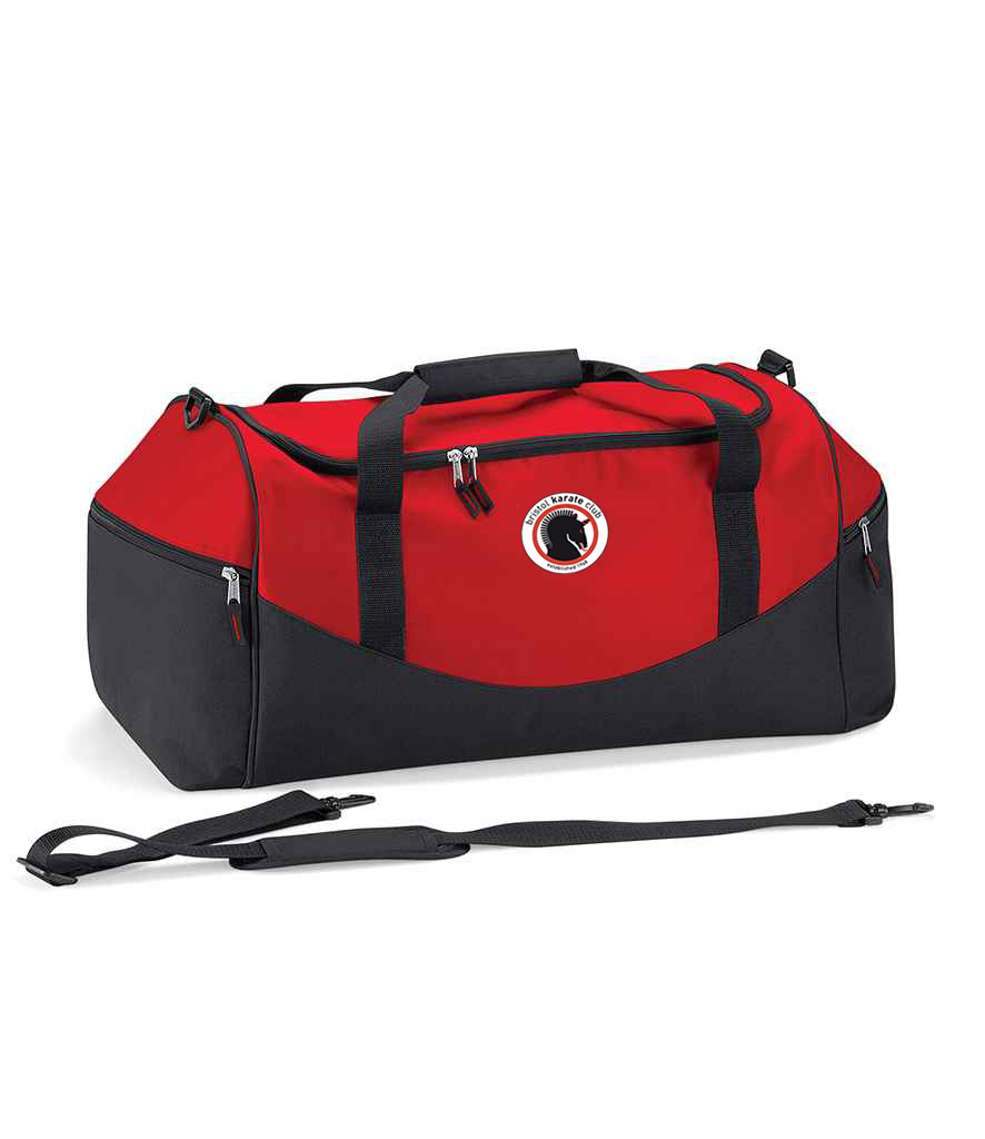 BKC TEAM WEAR HOLDALL - BLK/RED 55LTRS