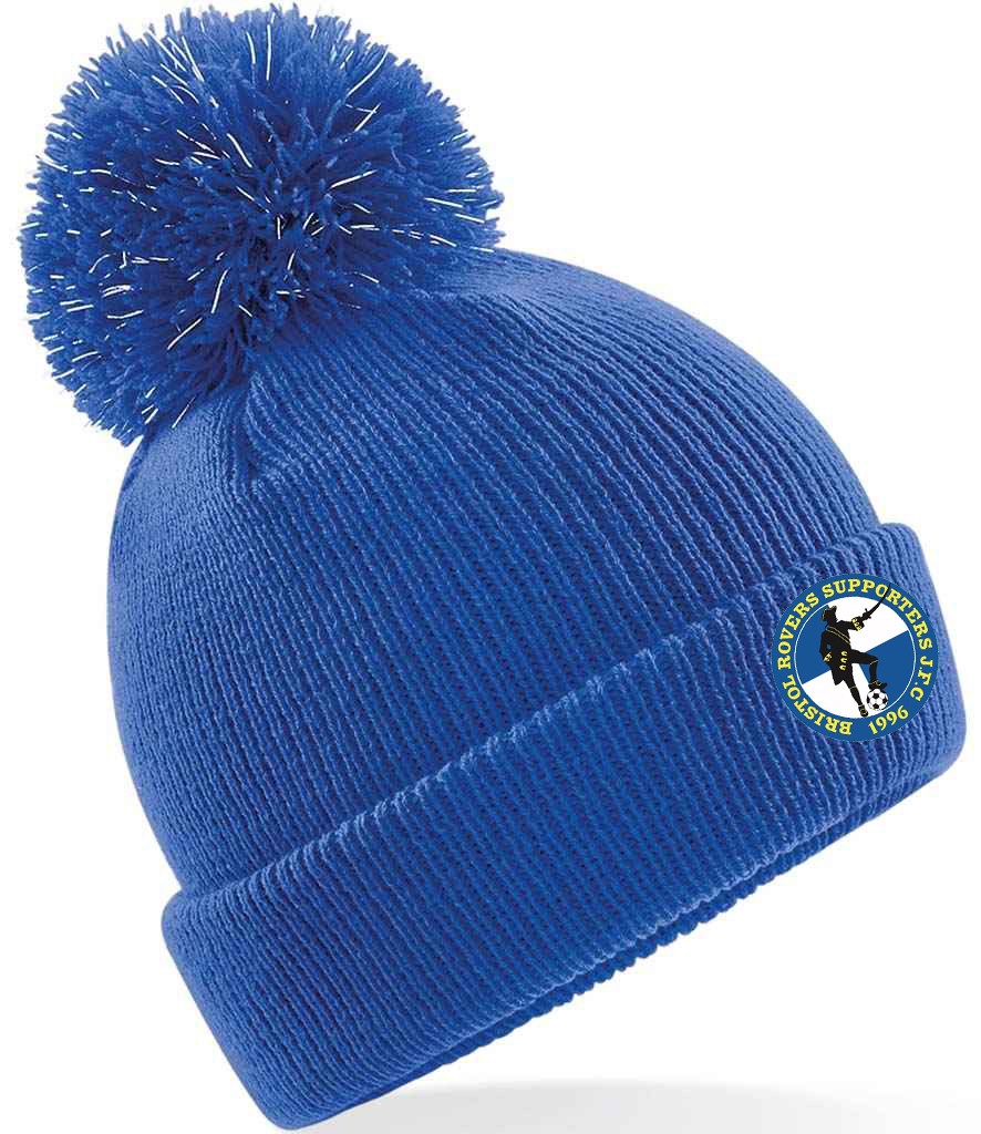 Bristol Rovers Supporters Reflective Beanie Kids - Black