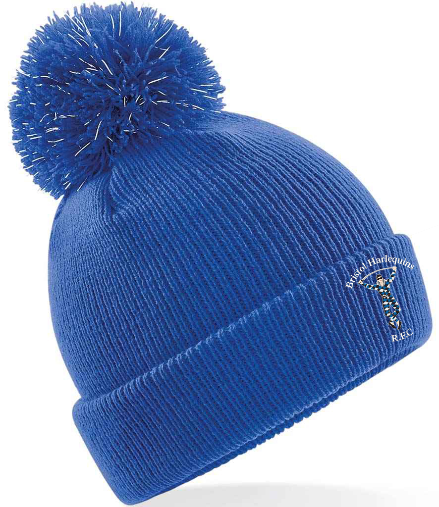 Bristol Harlequins RFC Junior Bobble Hat