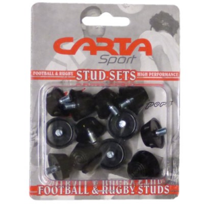 RUBBER FOOTBALL STUDS (BLISTER PACK OF 12) CARTASPORT