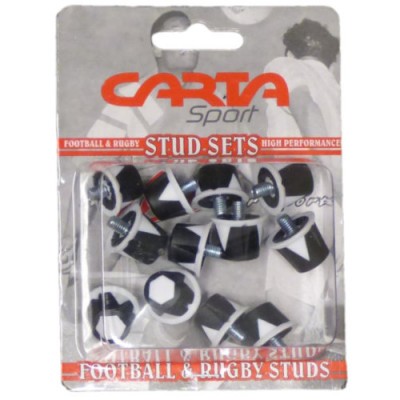 SAFETY FOOTBALL STUDS (BLISTER PACK OF 12) CARTASPORT