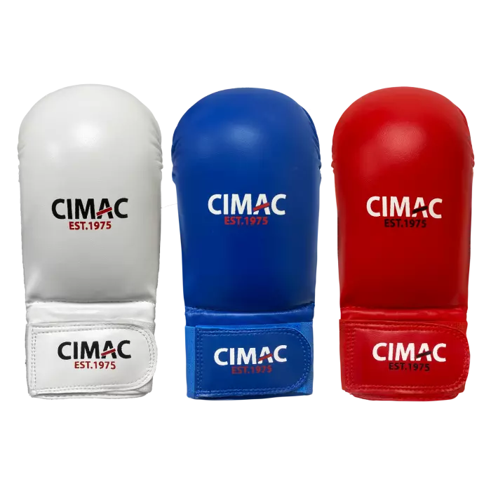 CIMAC COMPETITION KARATE MITTS WITH THUMB