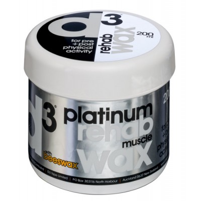 D3TAPE SILVER PLATINUM REHAB WAX 200G