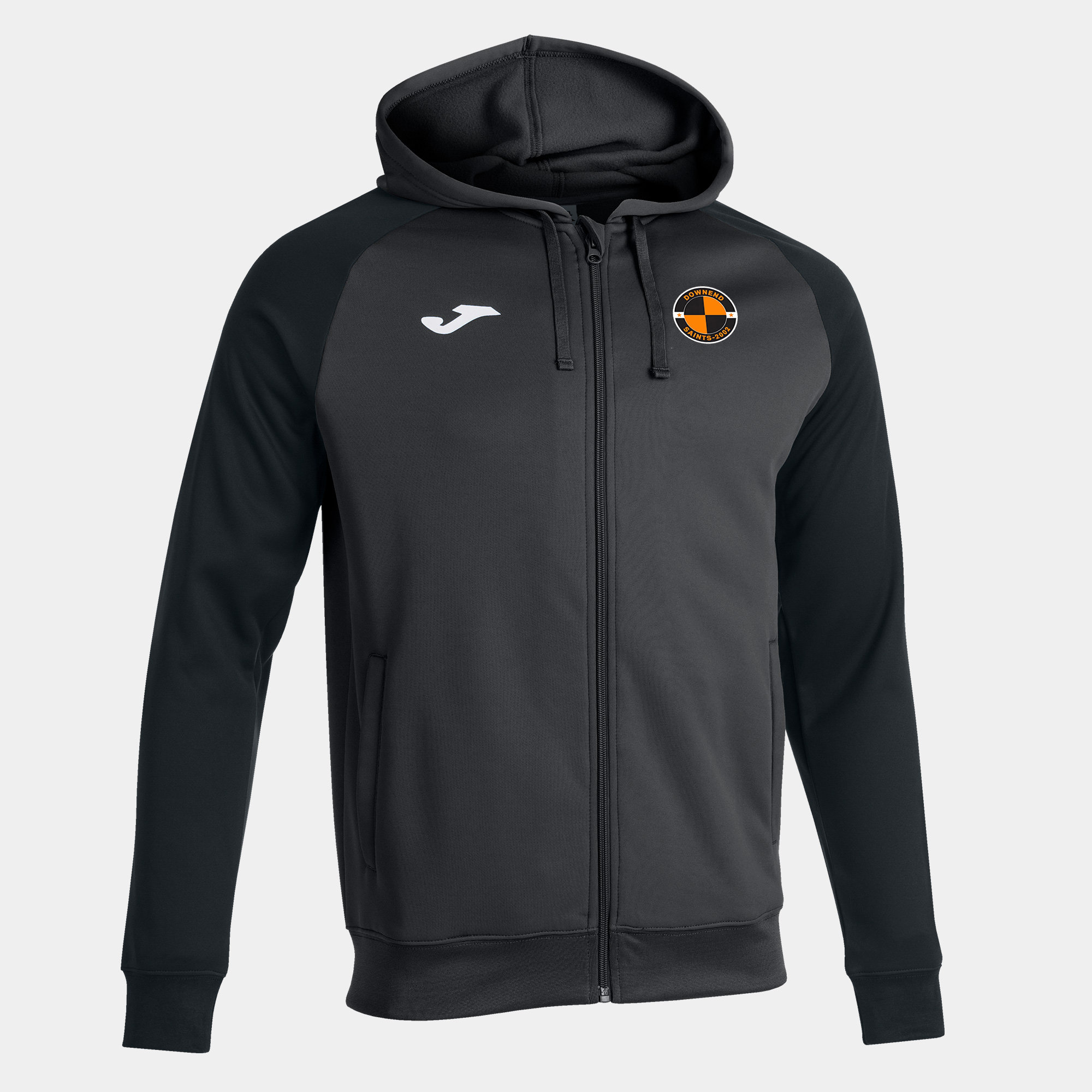 Coaches Downend Saints Joma Academy IV Hoodie - Anthracite/Black