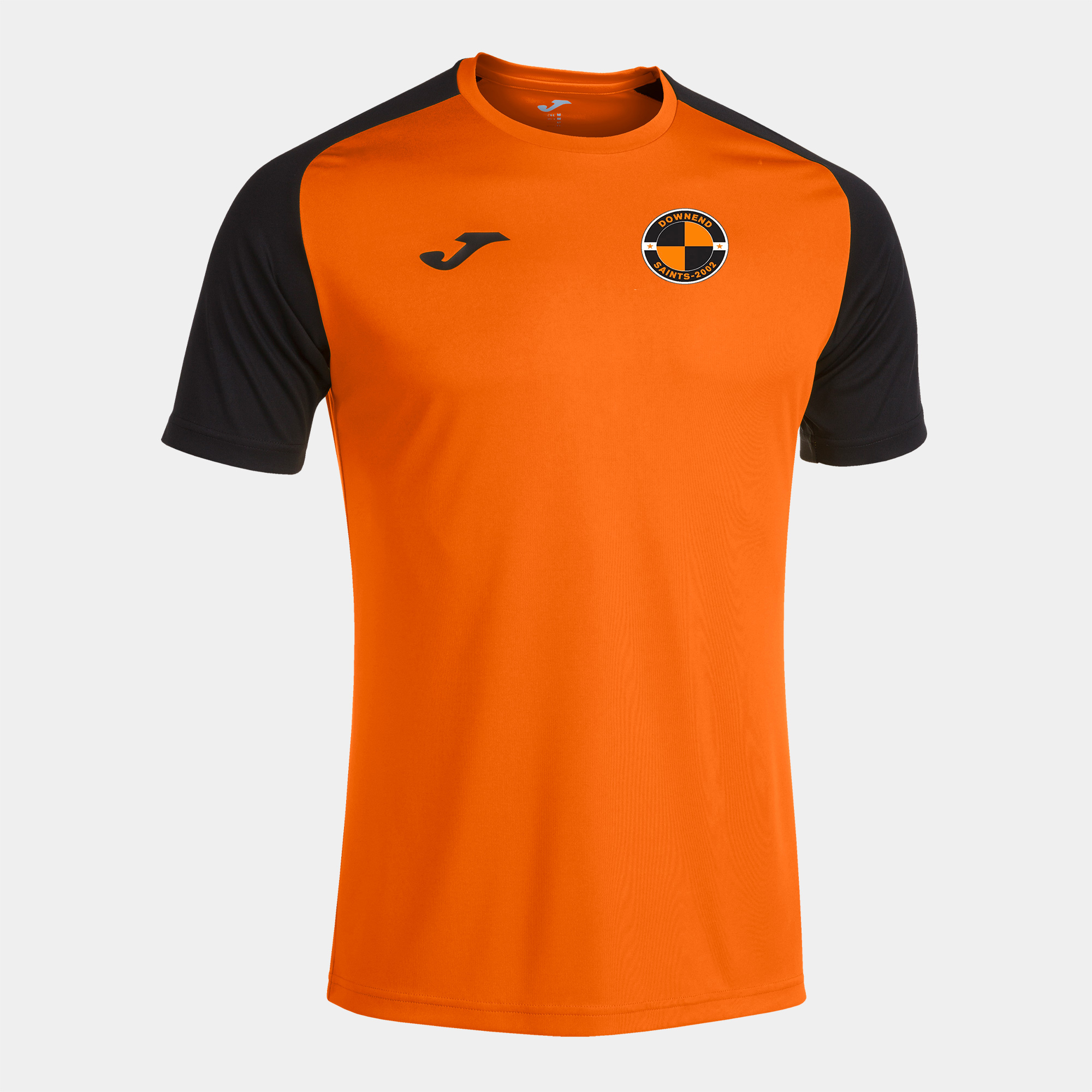 24/25 Downend Saints Home Match Shirt Joma Academy IV T-Shirt - Orange/Black