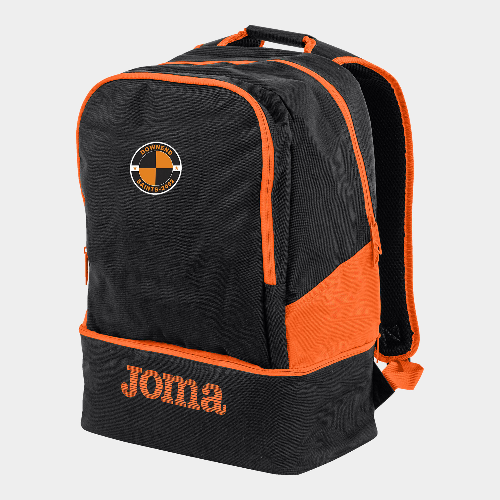 Downend Saints Joma Estadio III Backpack - Black/Orange