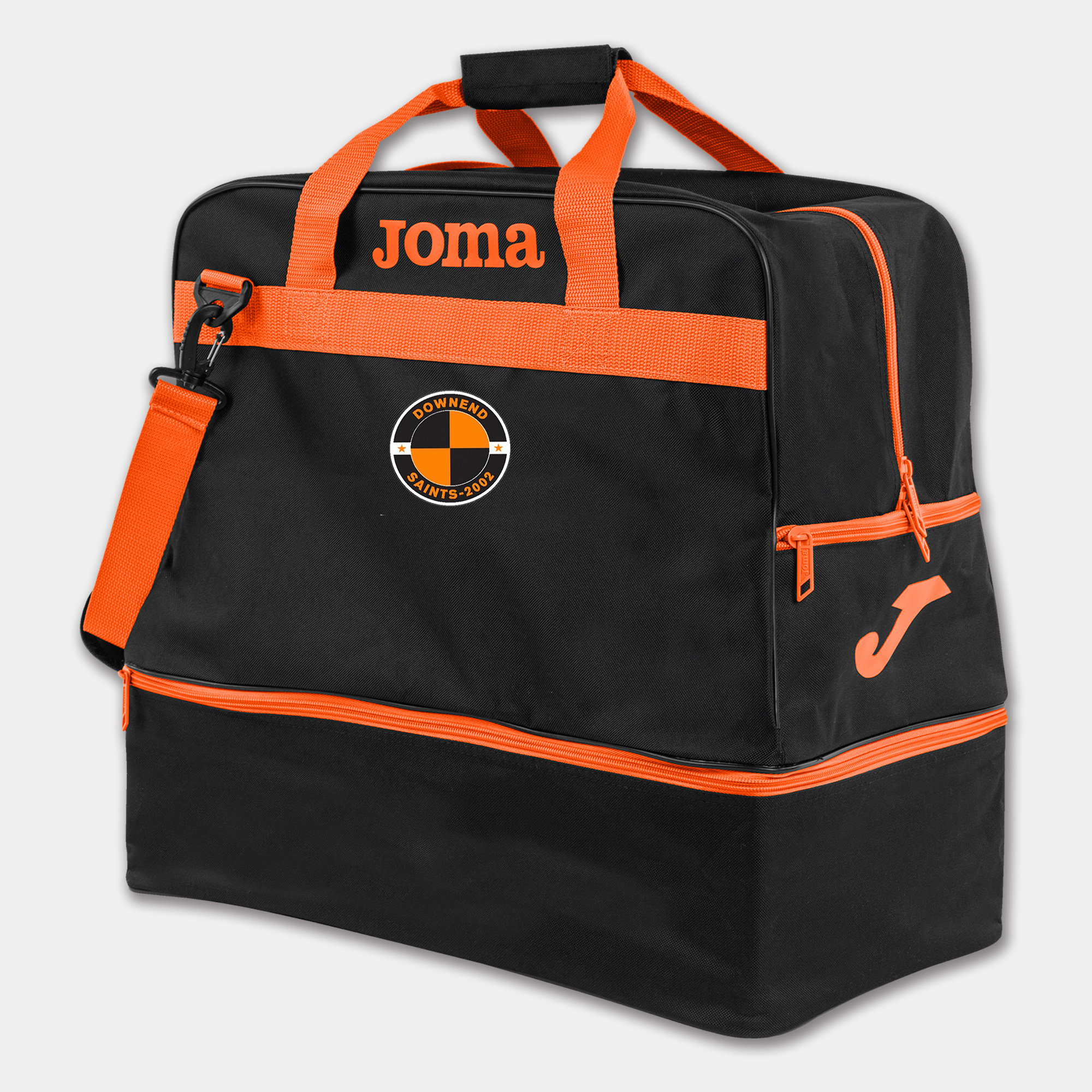 Downend Saints Joma Training II Holdall - Black/Orange
