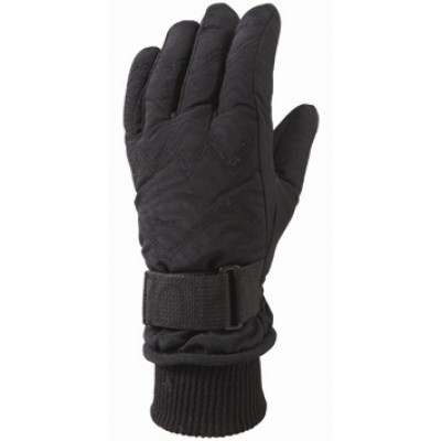SKI GLOVES BLACK JUNIOR
