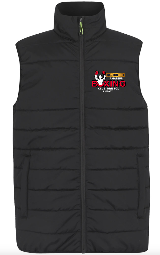 Barton Hill Boxing Body Warmer - Black