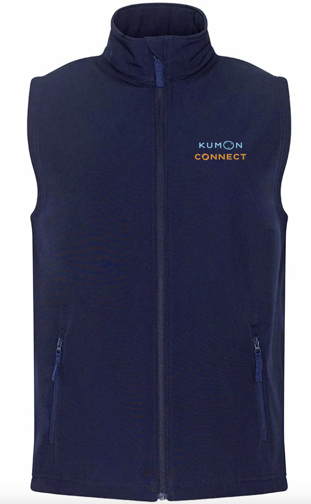 Kumon Soft Shell Gilet - Navy