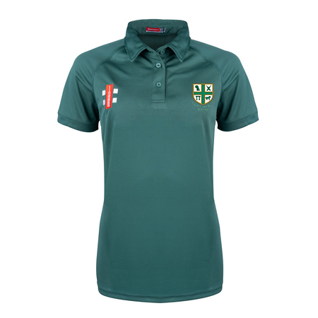 Coalpit Heath CC Gray Nicolls Ladies Matrix V2 Polo Shirt - Green