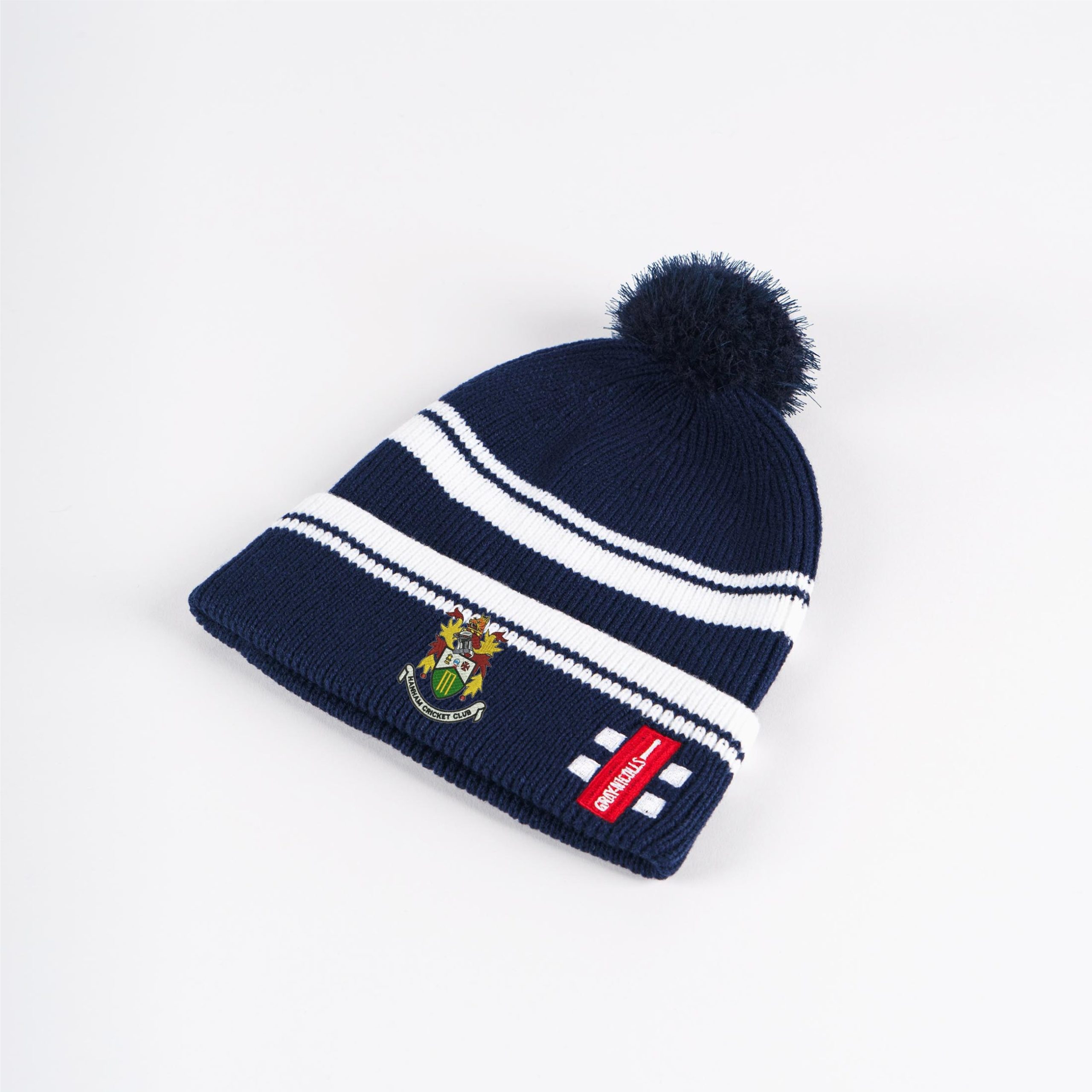 Hanham CC Gray Nicolls Bobble Hat - Navy