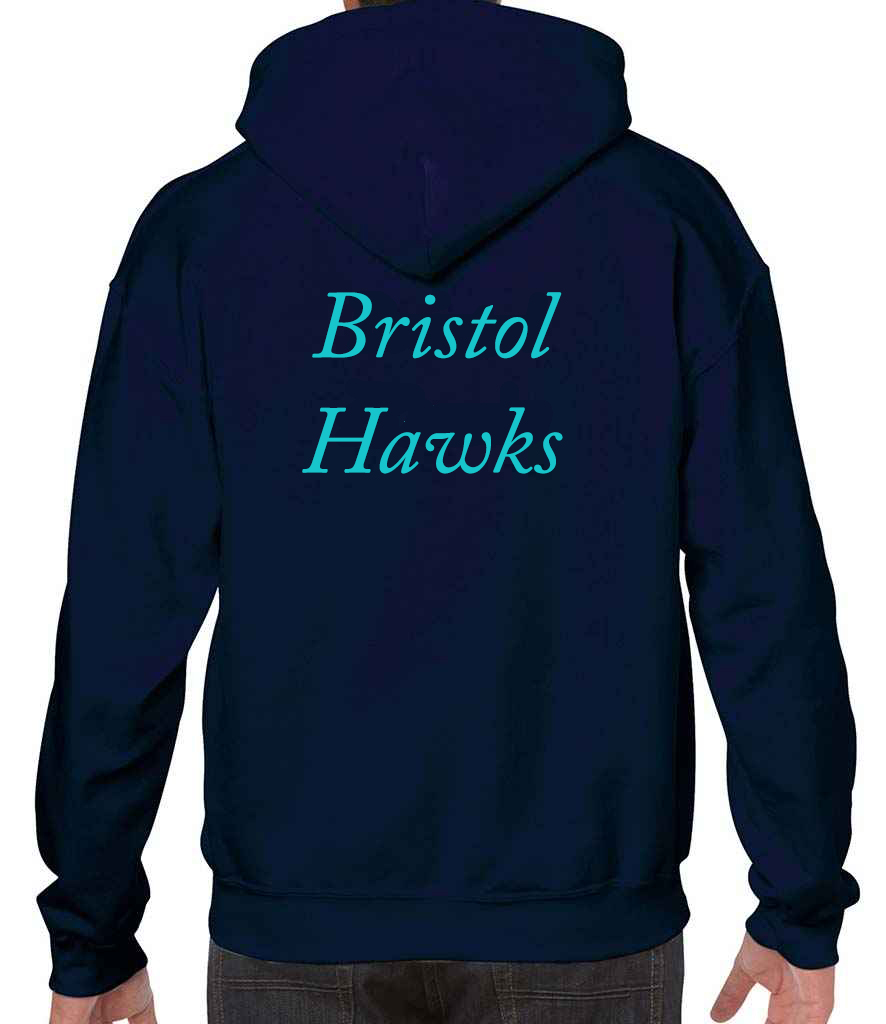 Bristol Hawks Hoodie - Navy