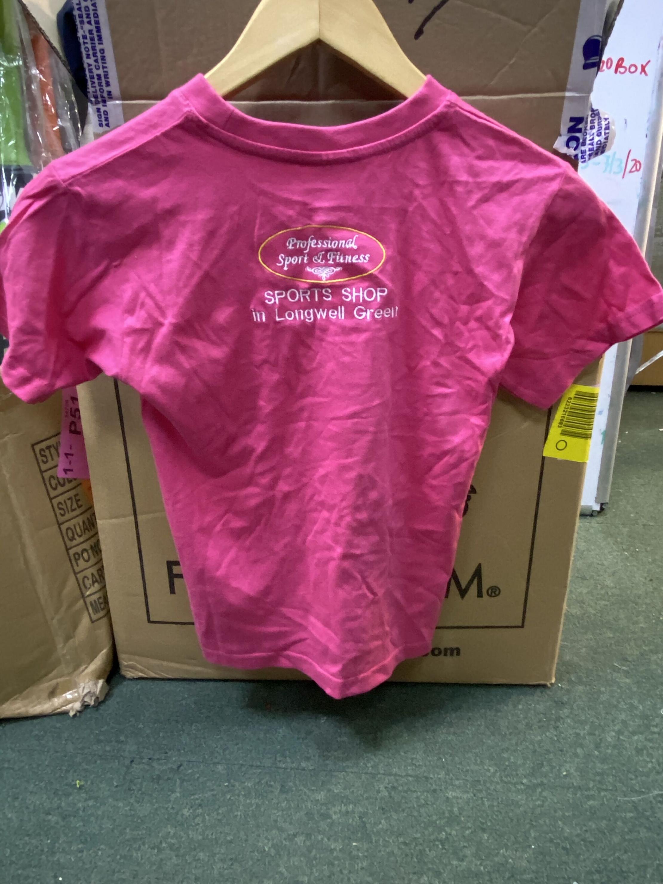 Clearance Aek Boco Girls T-Shirt Pink