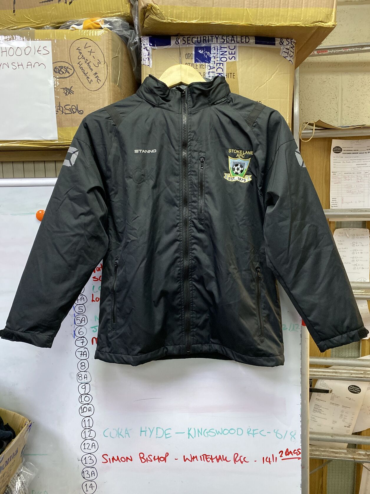 Clearance Stoke Lane AFC Jacket