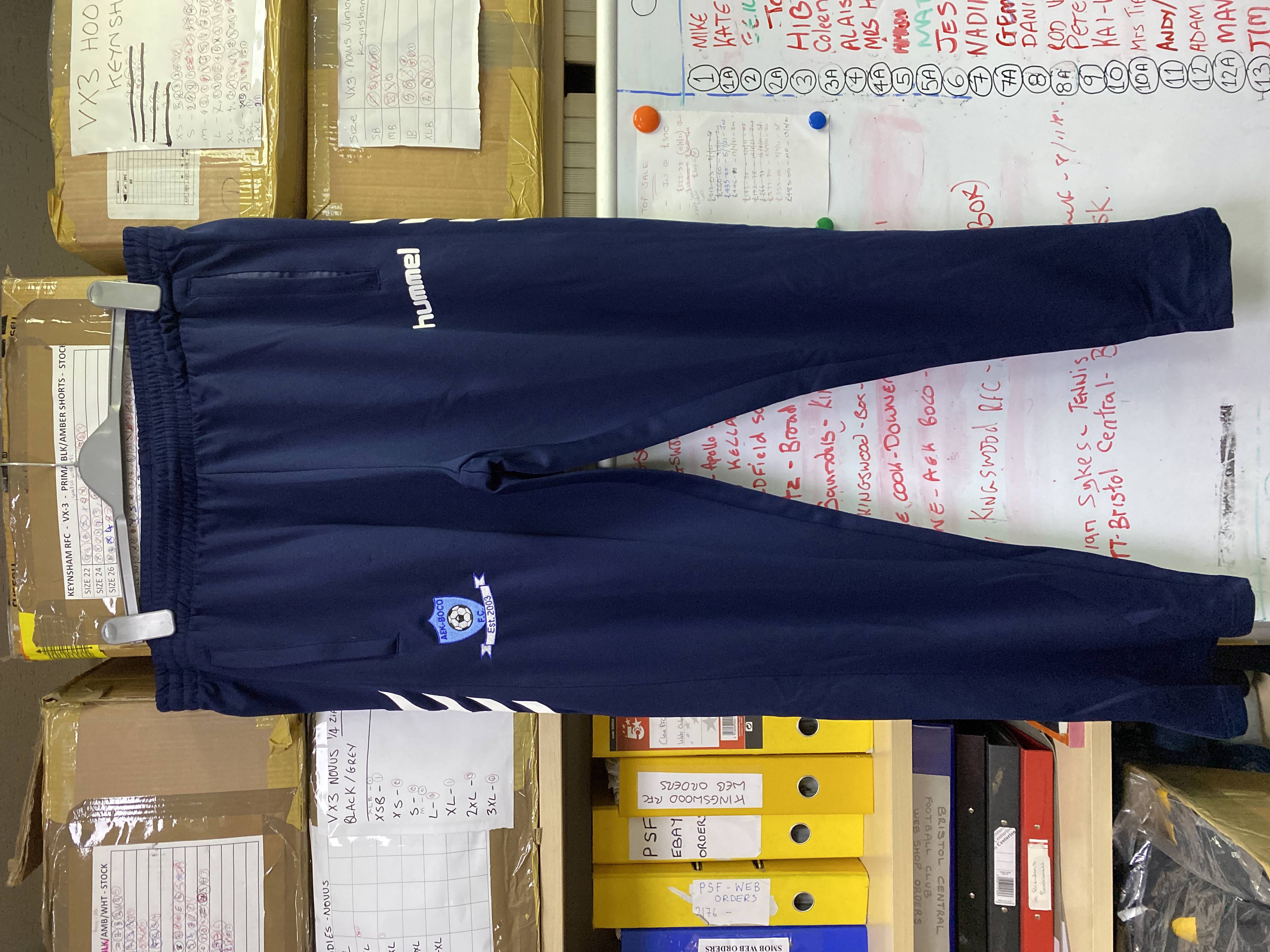 Clearance AEK Boco Hummel Track Pant - Navy