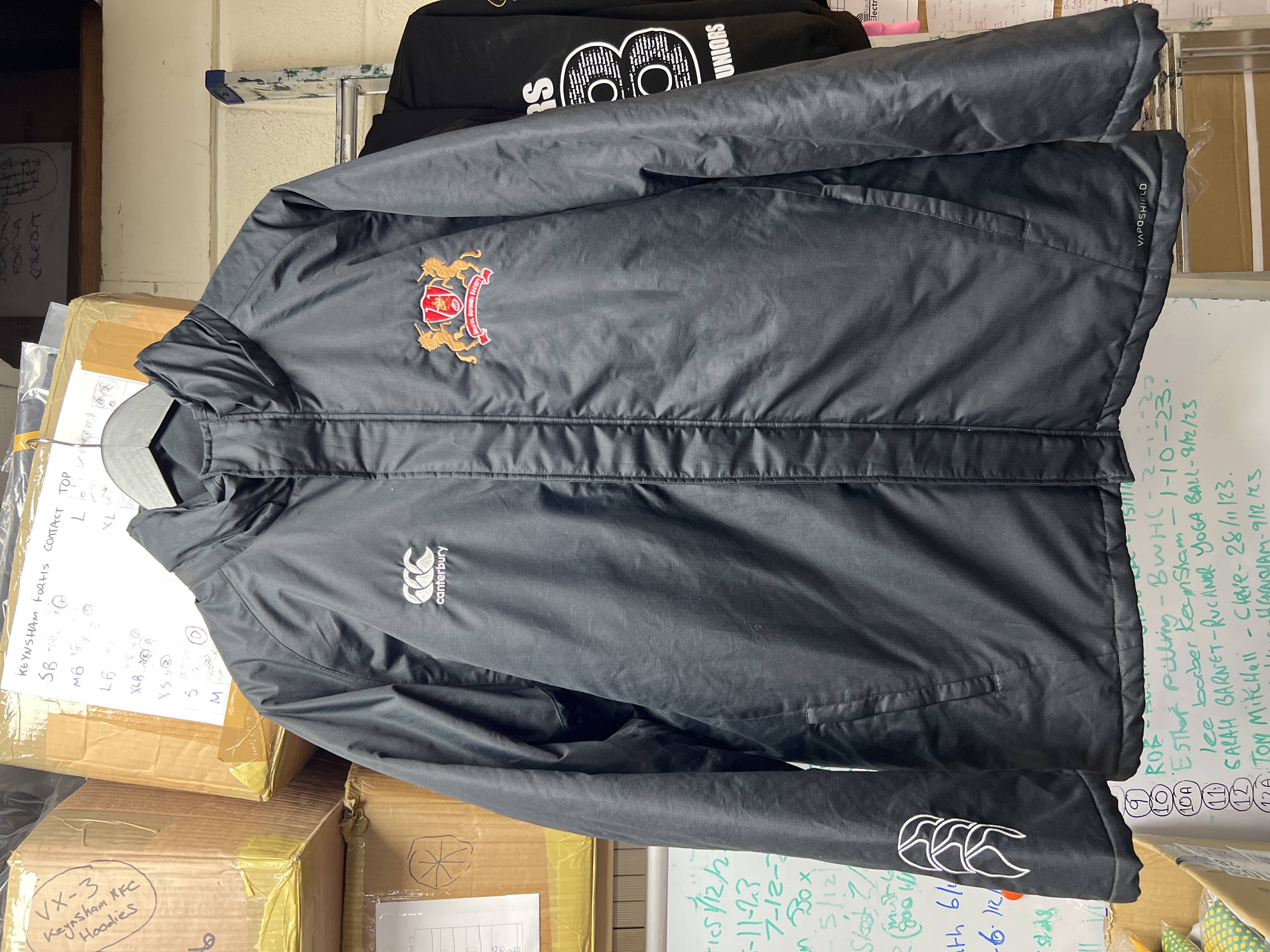 Bristol Ref Society Team Stadium Jacket - Black