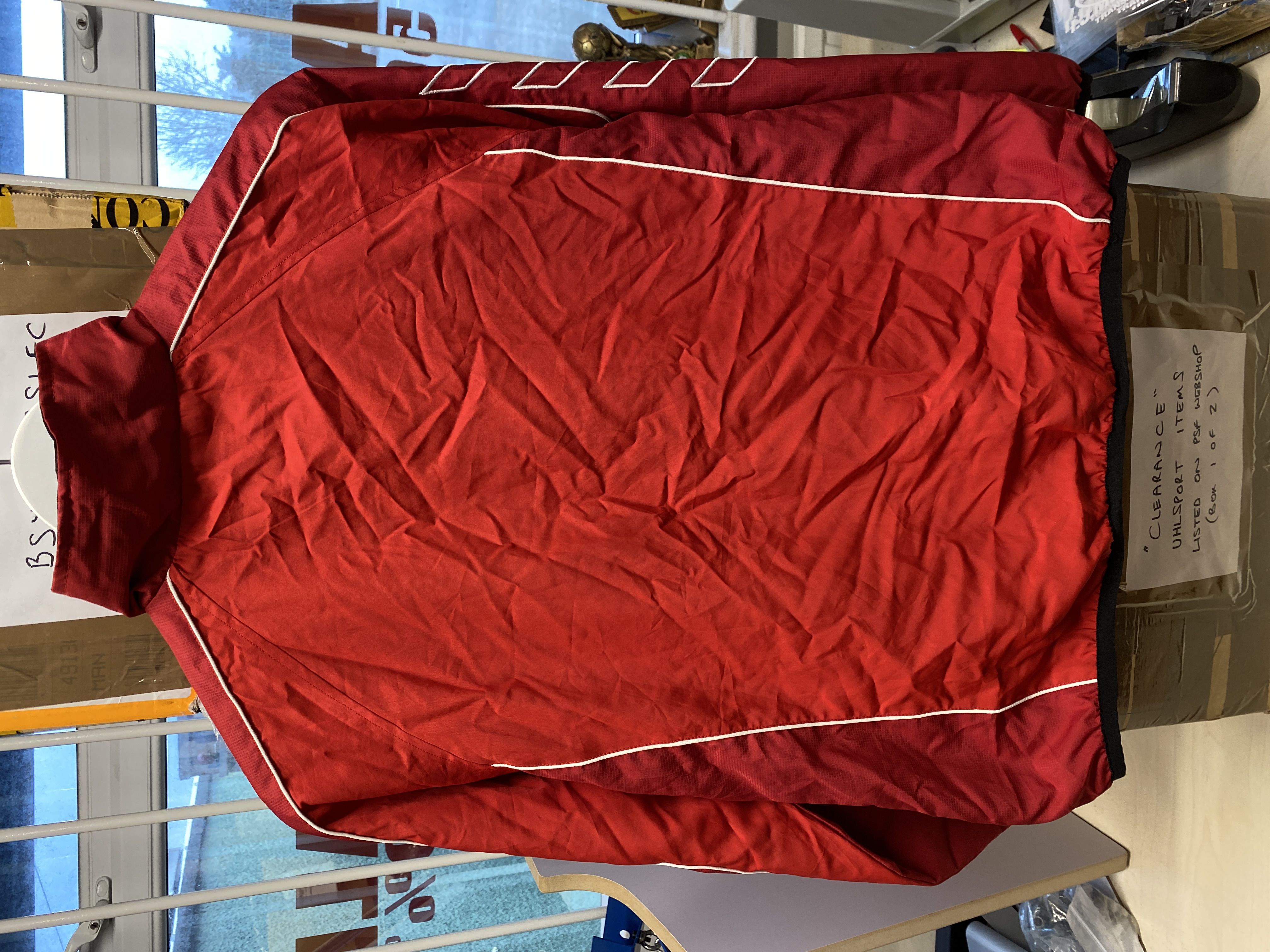 Clearance Bitton AFC Hummel Jacket - Red