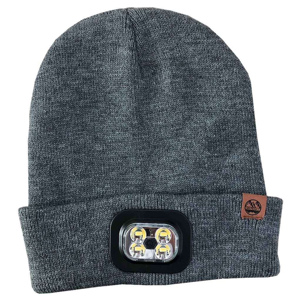 Six Peaks LED Lighted Beanie Hat - Black