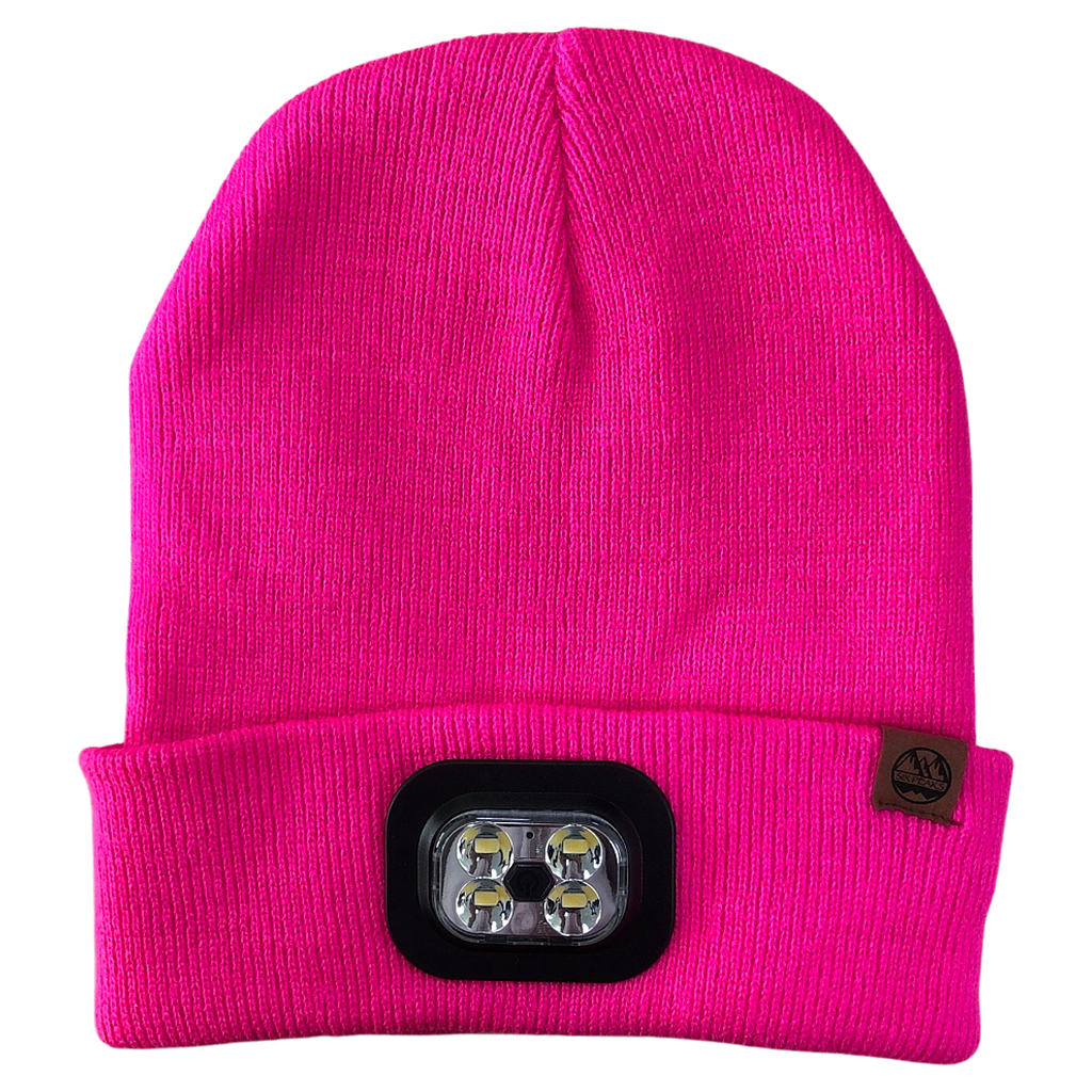 Six Peaks LED Lighted Beanie Hat - Black
