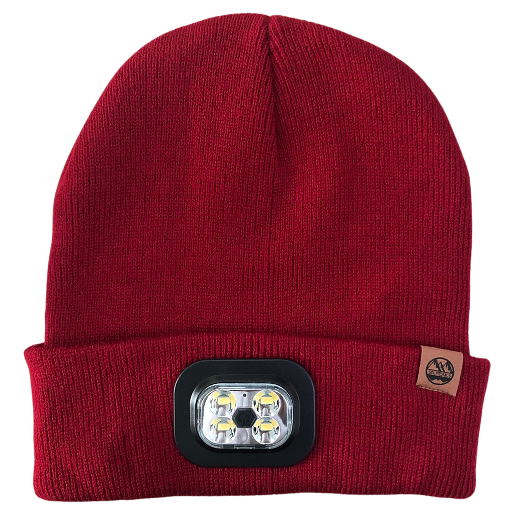 Six Peaks LED Lighted Beanie Hat - Black