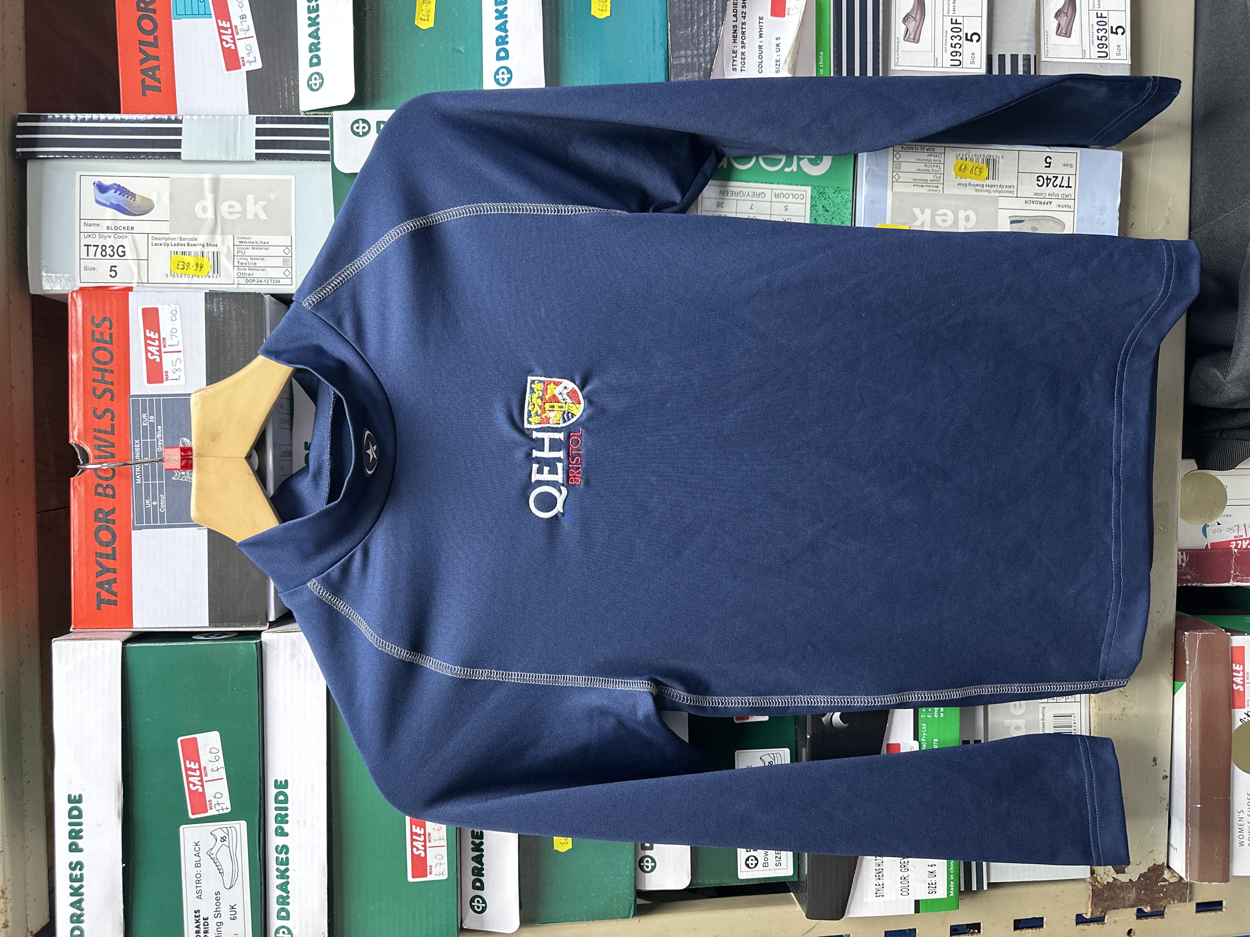 Clearance QEH Baselayer - Navy