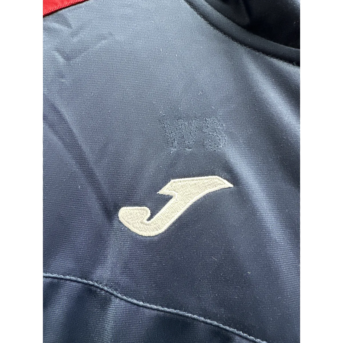 Clearance Mendip Broadwalk FC Tracktop - Navy/Red