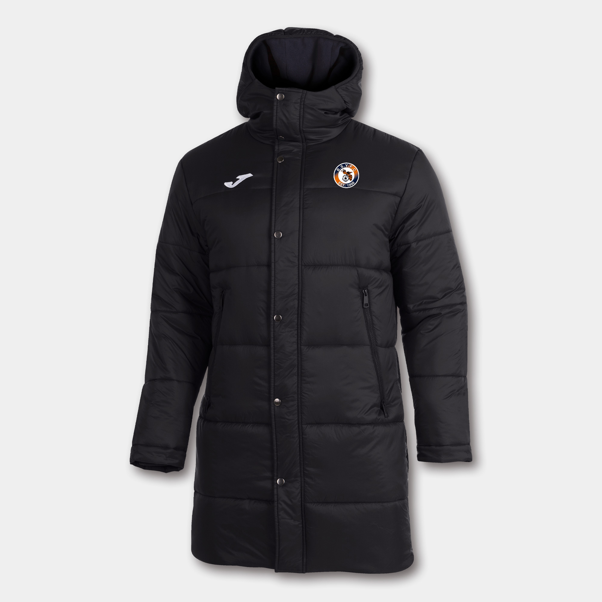 BSYFC Joma Islandia III Long Coat - Black