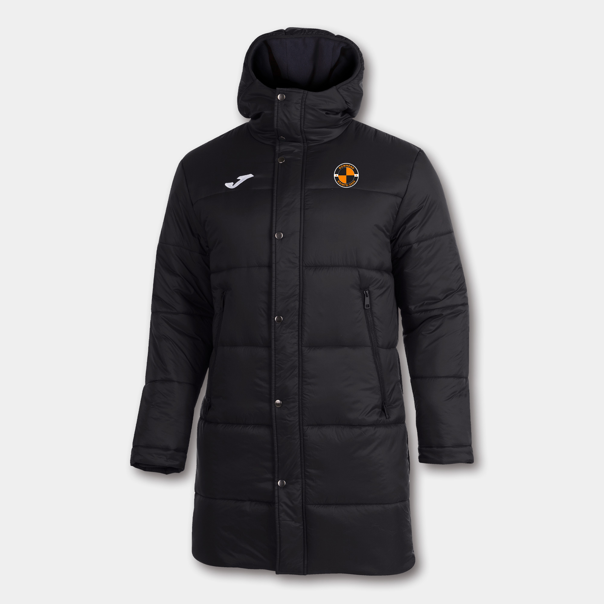 Downend Saints Joma Islandia Long Coat - Black