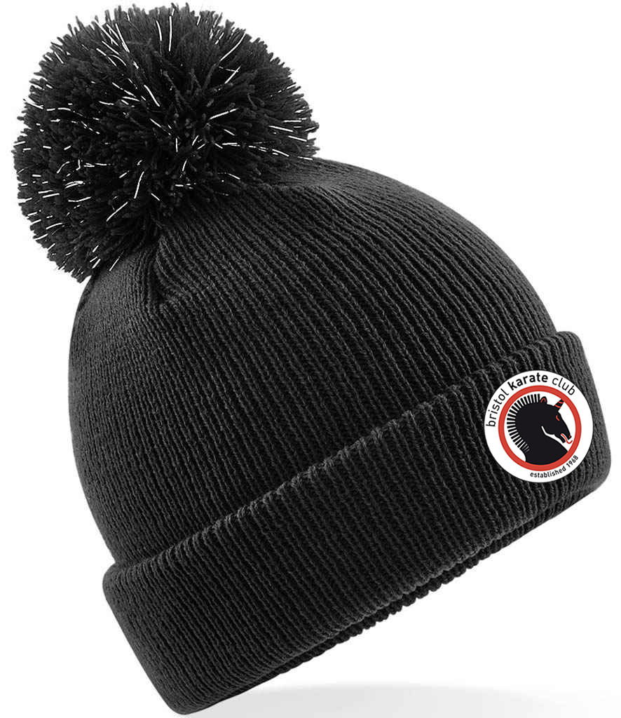 BKC Junior Bobble Hat - Black