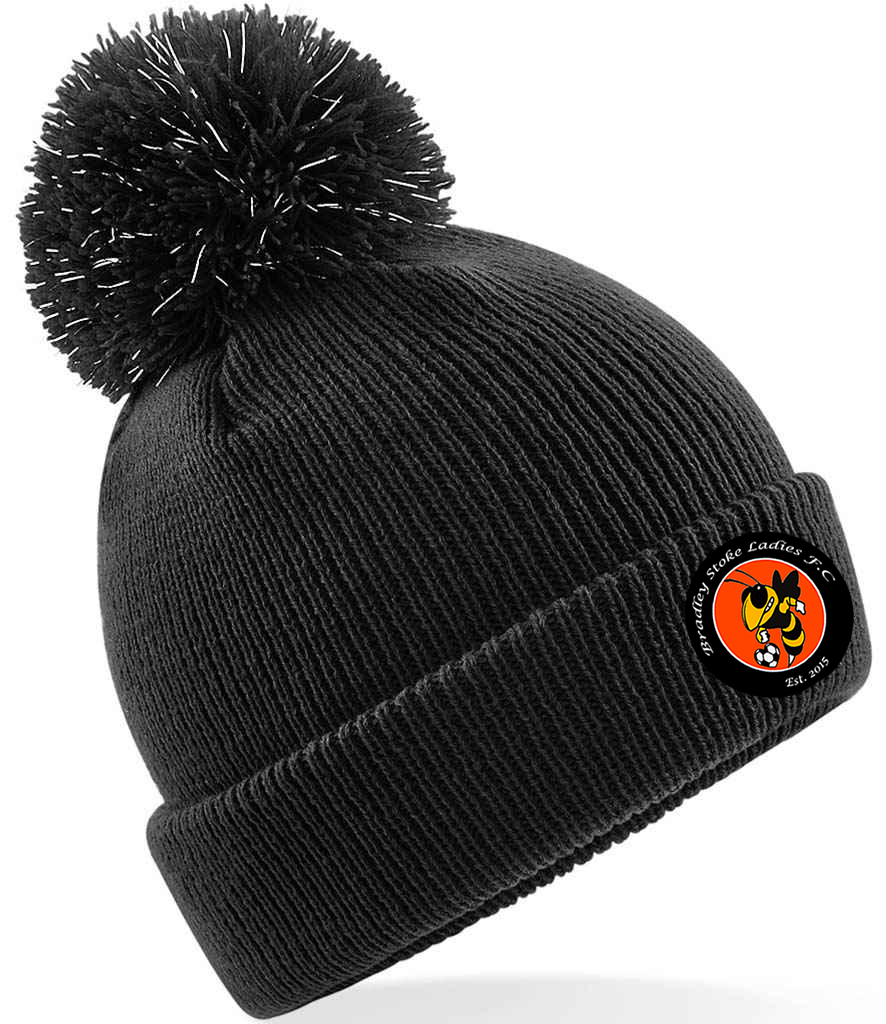 BSLFC Junior Snowstar Beanie - Black