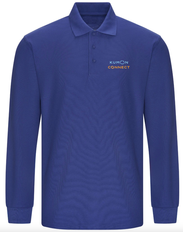 Kumon Long Sleeve Polo Shirt