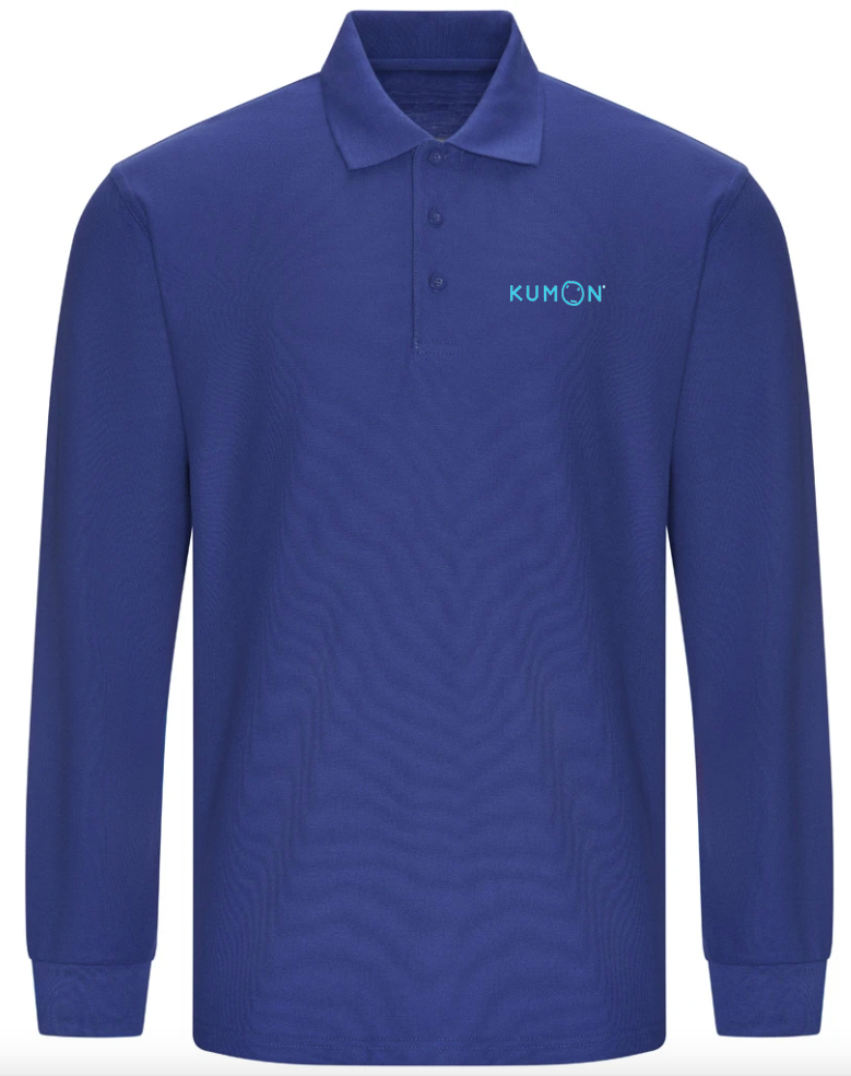 Kumon Long Sleeve Polo Shirt