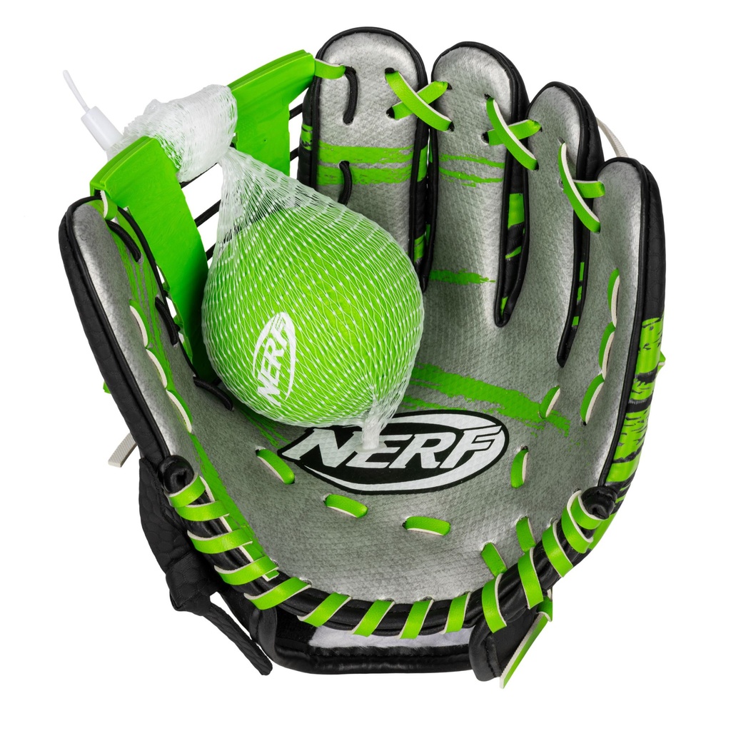 Nerf Baseball Glove & Ball Set