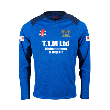 Patchway CC Gray Nicolls Pro T20 L/S Shirt - Royal/Navy