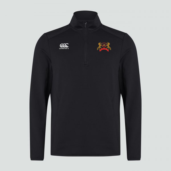 Bristol Ref Society CCC Club 1/4 Zip Midlayer - Black