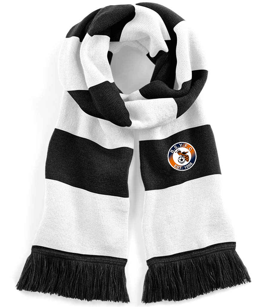 BSYFC Scarf - Black/White