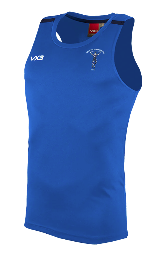 Bristol Harlequins VX3 RFC Fortis Vest - Navy/Royal