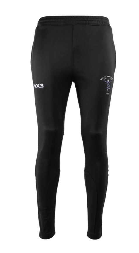 Bristol Harlequins RFC VX3 Youth Primus Skinny Pants - Black