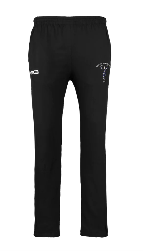 Bristol Harlequins RFC VX3 Braca Trackpant - Black