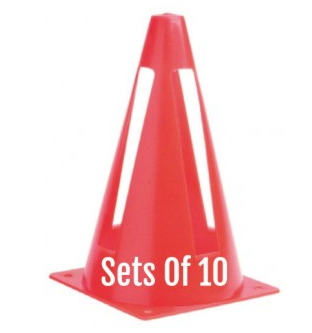 COLLAPSIBLE/FLEXI CONES - SET OF 10