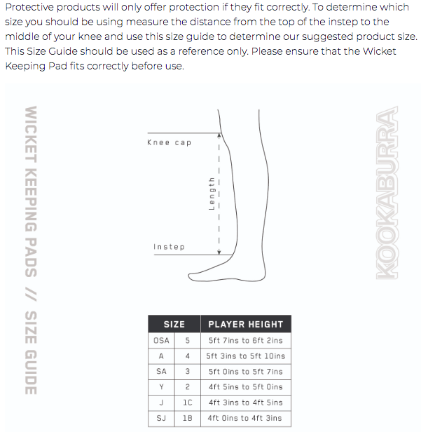 Kookaburra 4.0 Wicket Keeping Pads