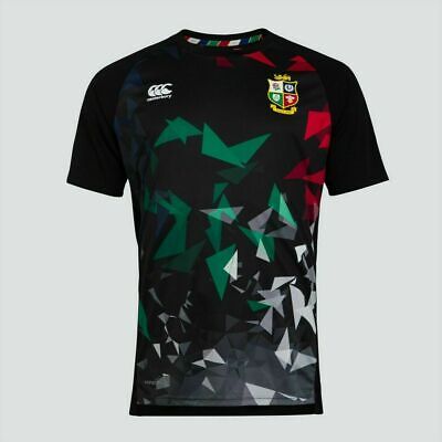 Canterbury Lions Junior S.Light Graphic Tee - Black