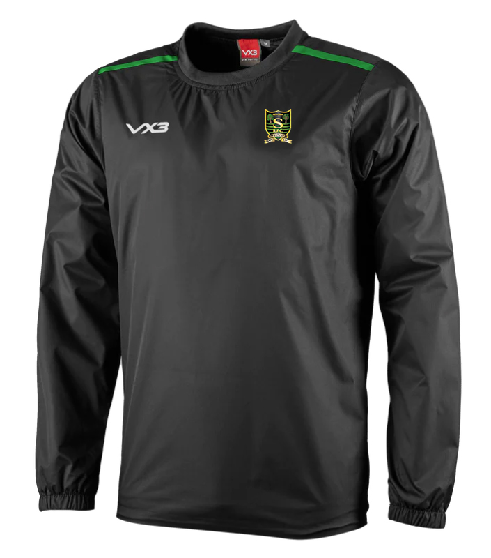 Southmead RFC VX3 Youth Fortis Contact Top - Black/Emerald