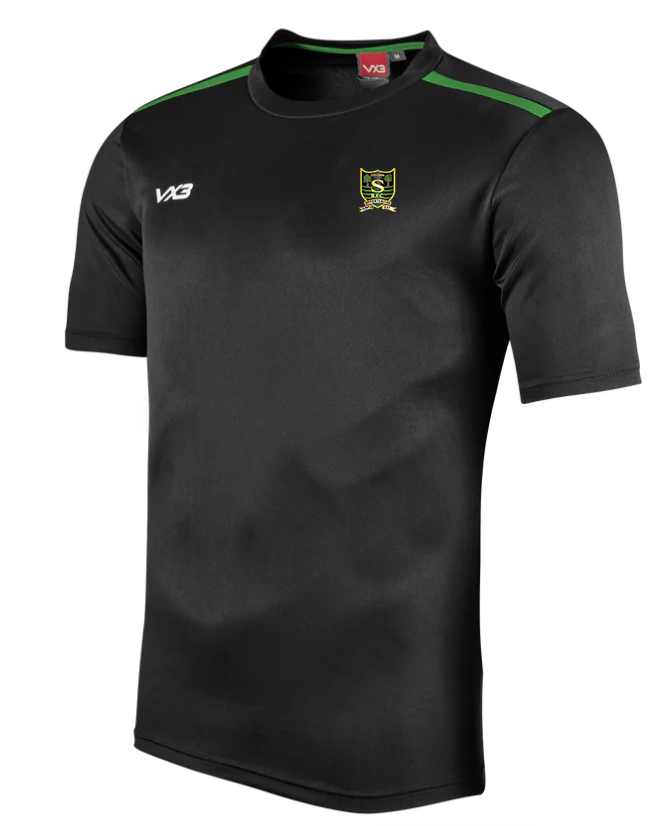 Southmead RFC VX3 Fortis Tee - Black/Emerald