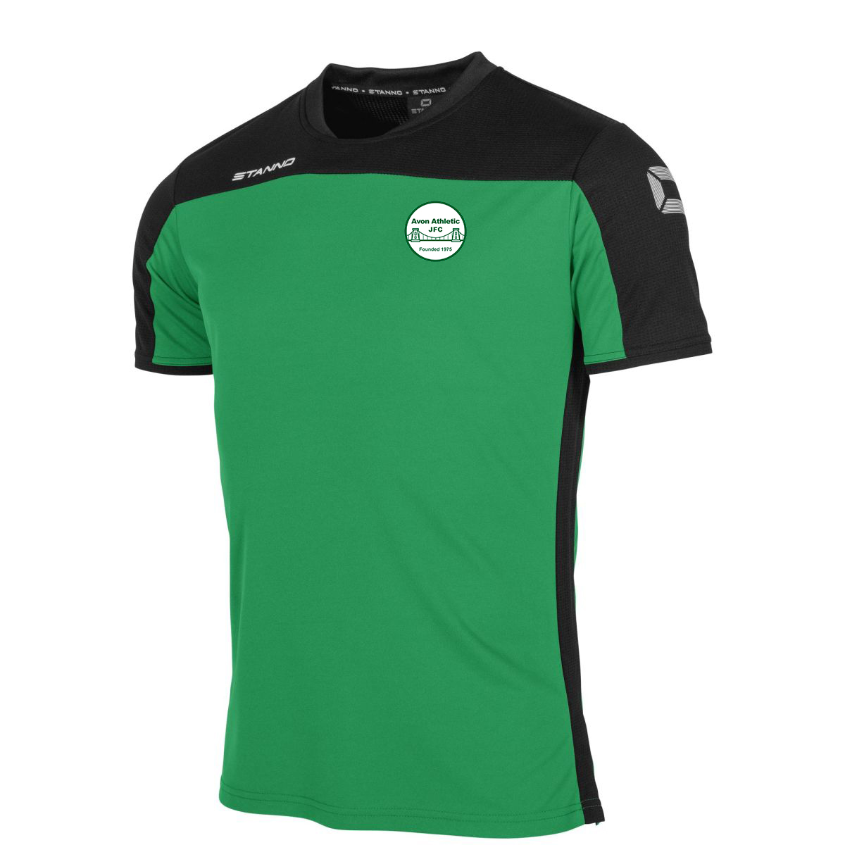 Avon Athletic Stanno Pride T-Shirt - Green/Black